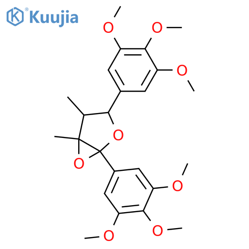 7,7':7,8-Diepoxy-8,8'-lignan-3,3',4,4',5,5'-hexol; (7S,7'S,8S,8'R)-form, Hexa-Me ether structure