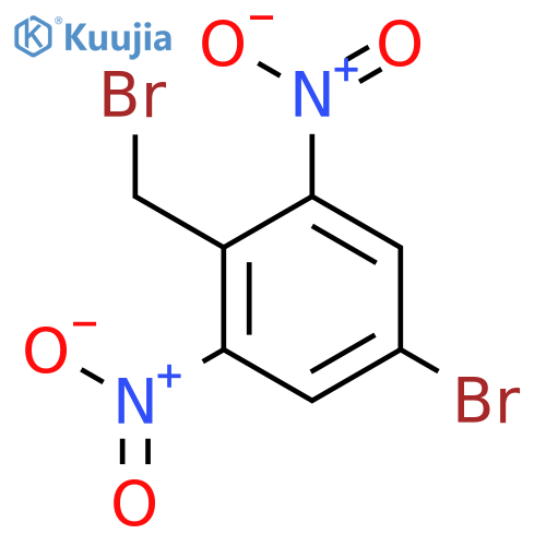 4-Bromo-2,6-dinitro-bromomethylbenzene structure