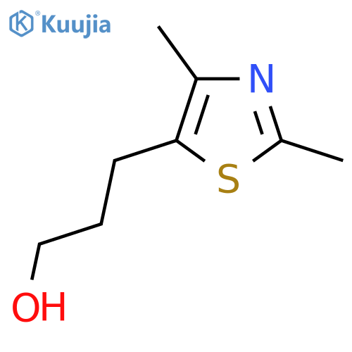 3-(Dimethyl-1,3-thiazol-5-yl)propan-1-ol structure