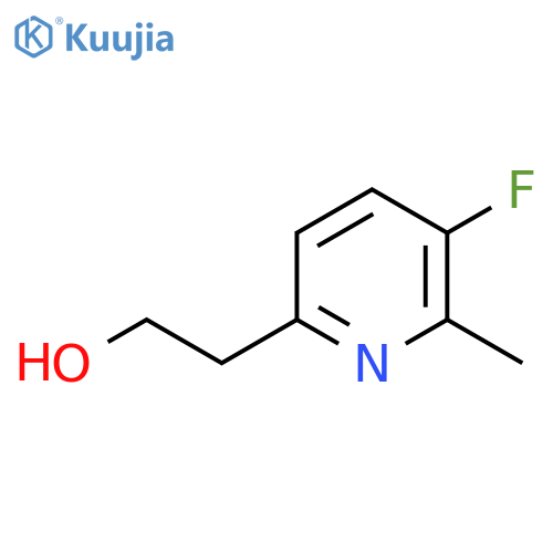2-(5-Fluoro-6-methylpyridin-2-yl)ethan-1-ol structure