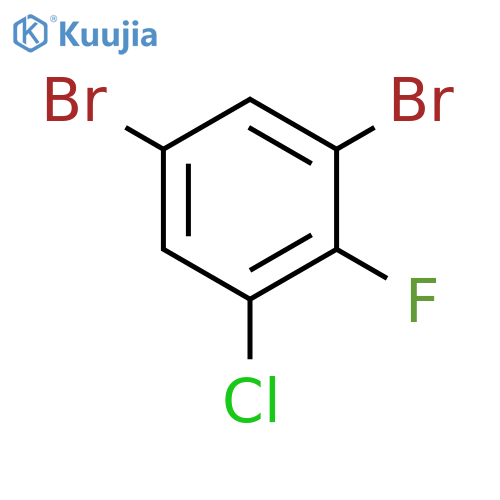 1,5-dibromo-3-chloro-2-fluorobenzene structure