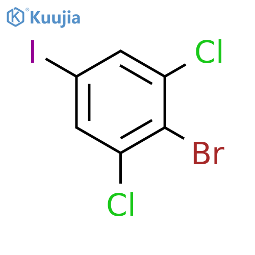 4-Bromo-3,5-dichloroiodobenzene structure