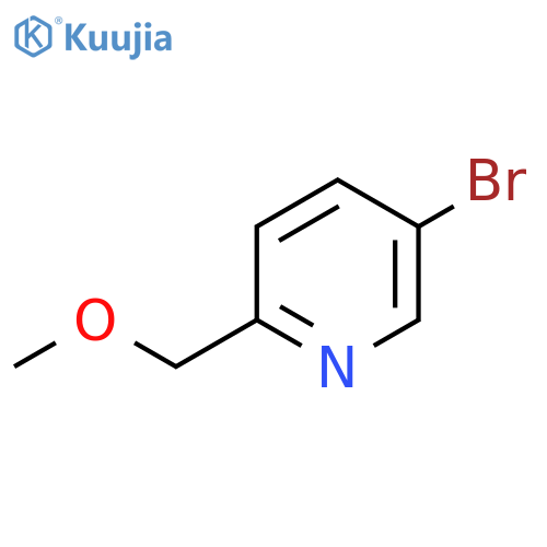 5-Bromo-2-(methoxymethyl)pyridine structure