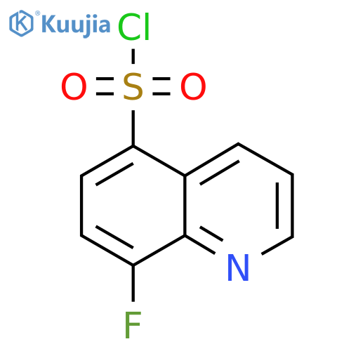 8-Fluoroquinoline-5-sulfonyl chloride structure