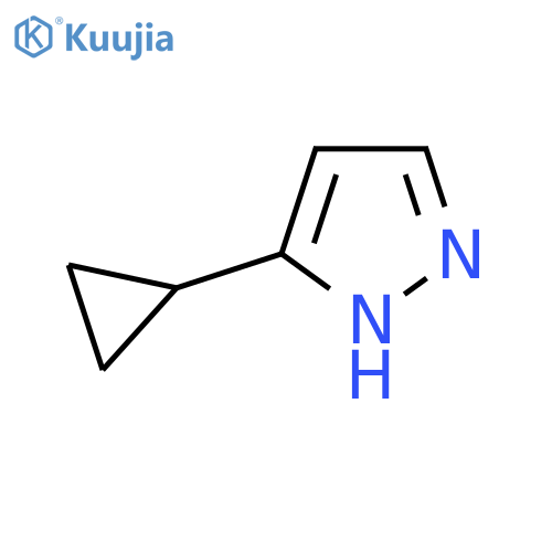 3-Cyclopropyl-1H-pyrazole structure