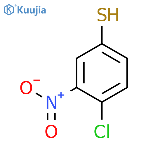 4-Chloro-3-nitrobenzenethiol structure