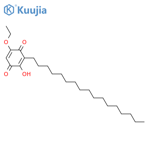 3-Heptadecyl-2,5-dihydroxy-1,4-benzoquinone; 5-Et ether structure