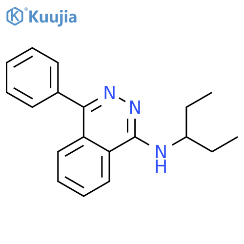 1-Phthalazinamine,N-(1-ethylpropyl)-4-phenyl- structure