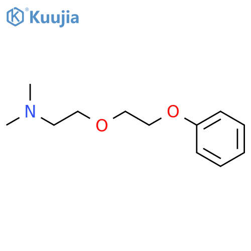 N,N-Dimethyl-2-(2-phenoxyethoxy)ethanamine structure