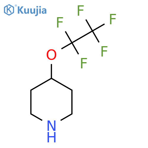 4-(2,2,2-trifluoroethoxy)piperidine structure