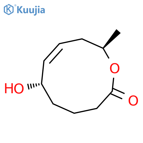 (5S,9R)-5-hydroxy-9-methyl-6-nonen-9-olide structure
