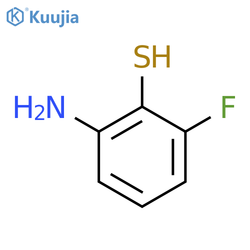 2-Amino-6-fluorobenzene-1-thiol structure