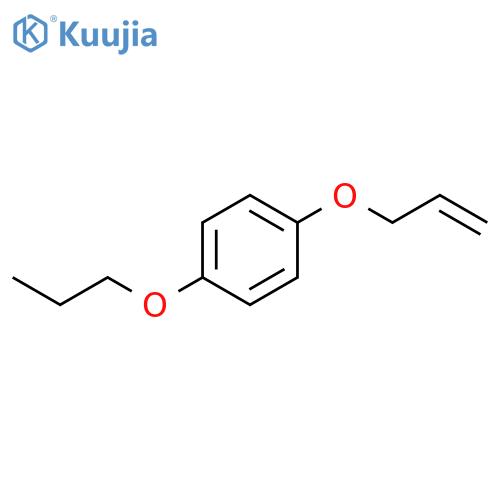 Benzene, 1-(2-propen-1-yloxy)-4-propoxy- structure