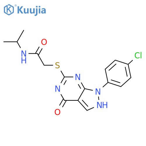 1-cyclohexanecarbonyl-4-[3-(3-methoxyphenyl)-3H-[1,2,3]triazolo[4,5-d]pyrimidin-7-yl]piperazine structure