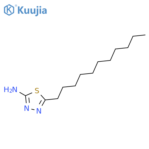 5-Undecyl-1,3,4-thiadiazol-2-amine structure