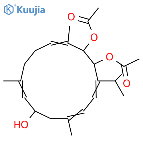1,3,7,11-Cembratetraene-6,13,14-triol; (1Z,3E,6R,7E,11E,13R,14R)-form, 13,14-Di-Ac structure
