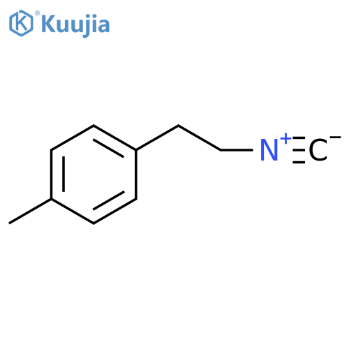 1-(2-isocyanoethyl)-4-methylbenzene structure