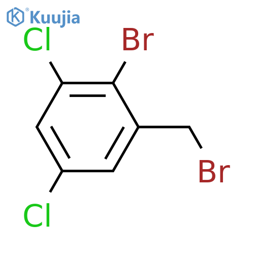 Benzene, 2-bromo-1-(bromomethyl)-3,5-dichloro- structure