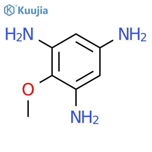 1,3,5-Benzenetriamine, 2-methoxy- structure