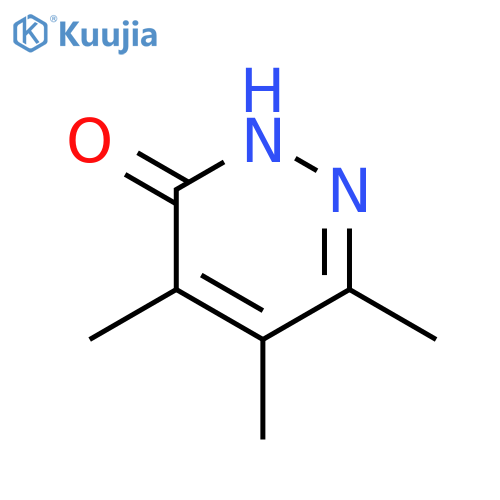4,5,6-trimethyl-2,3-dihydropyridazin-3-one structure