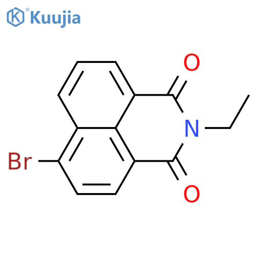 6-Bromo-2-ethylbenzodeisoquinoline-1,3-dione structure