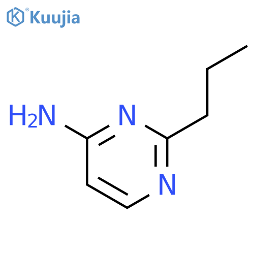 4-Amino-2-(N-propyl)pyrimidine structure