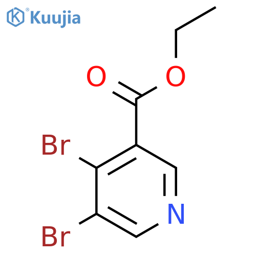 Ethyl 4,5-dibromonicotinate structure