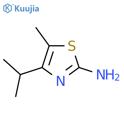 2-Amino-4-isopropyl-5-methylthiazole structure