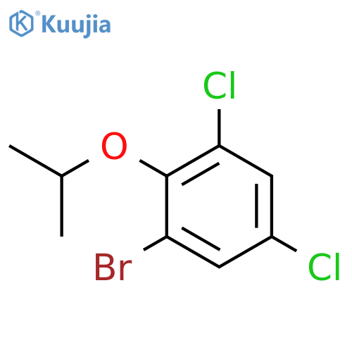 1-Bromo-3,5-dichloro-2-isopropoxybenzene structure
