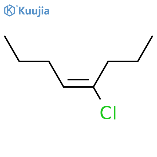 4-Octene, 4-chloro-, (E)- structure