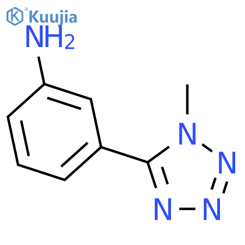 3-(1-Methyl-1H-1,2,3,4-tetrazol-5-yl)aniline structure