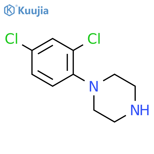 1-(2,4-dichlorophenyl)piperazine structure