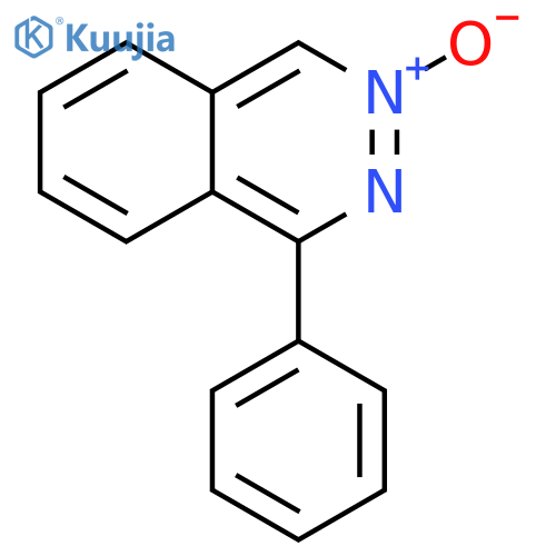 Phthalazine, 1-phenyl-, 3-oxide structure