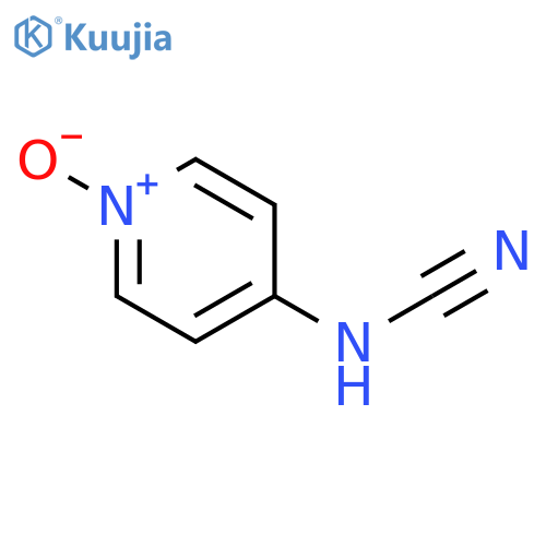 Cyanamide,(1-oxido-4-pyridinyl)- (9CI) structure