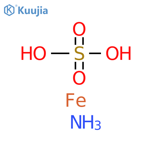 ammonium ferric sulfate;ferric ammonium alum structure