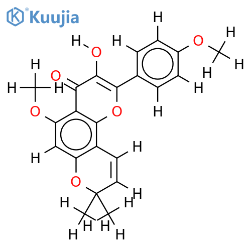 Chromenoflavonol II structure