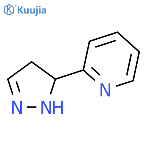2-(4,5-dihydro-1H-pyrazol-5-yl)pyridine structure