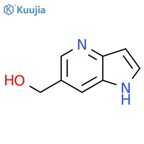 (1H-Pyrrolo3,2-bpyridin-6-yl)methanol structure