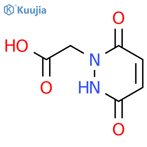 2-(3,6-dioxo-1,2,3,6-tetrahydropyridazin-1-yl)acetic acid structure