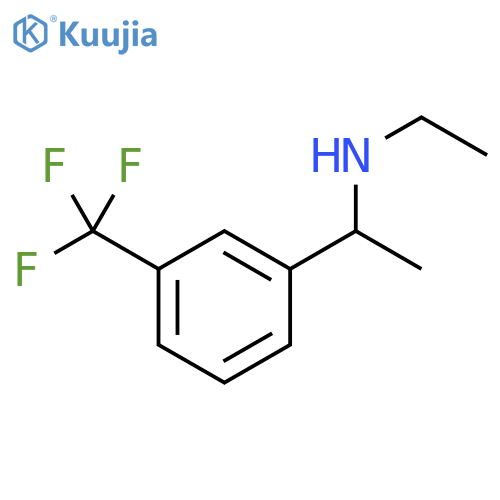 ethyl({1-3-(trifluoromethyl)phenylethyl})amine structure