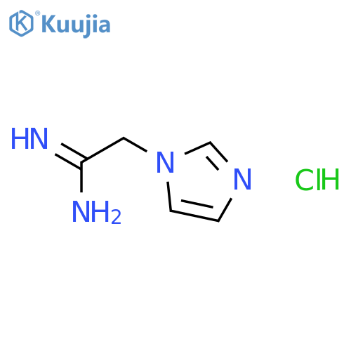 2-(1H-imidazol-1-yl)ethanimidamide structure