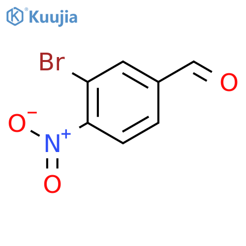 3-Bromo-4-nitrobenzaldehyde structure
