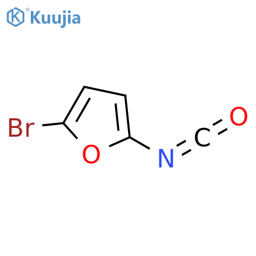 2-bromo-5-isocyanatofuran structure
