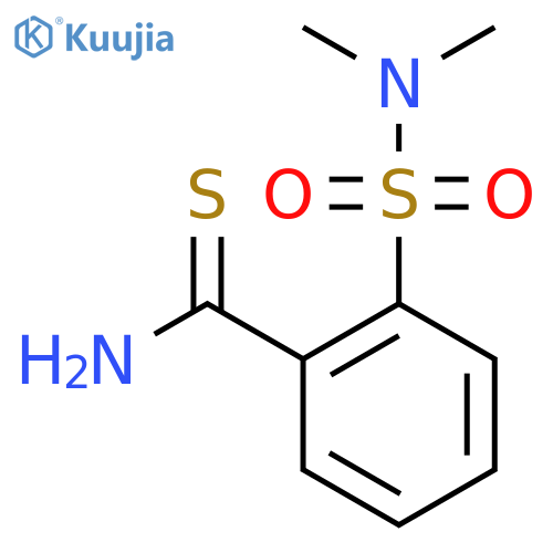 2-(Dimethylsulfamoyl)benzene-1-carbothioamide structure