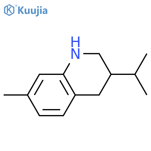 7-methyl-3-(propan-2-yl)-1,2,3,4-tetrahydroquinoline structure
