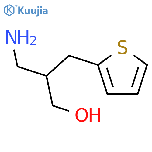 3-Amino-2-(2-thienylmethyl)-1-propanol structure