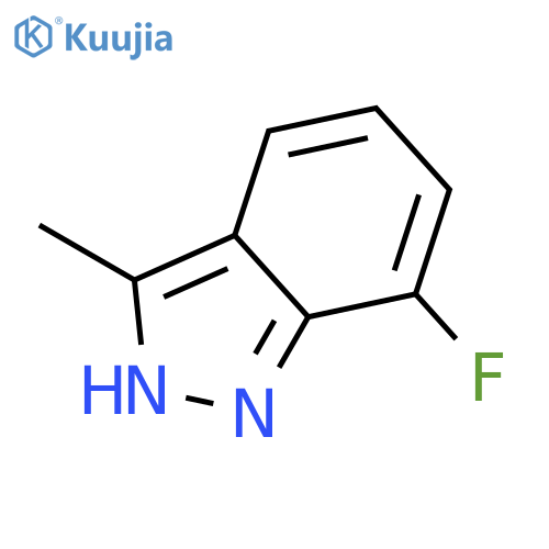 7-fluoro-3-methyl-1H-indazole structure