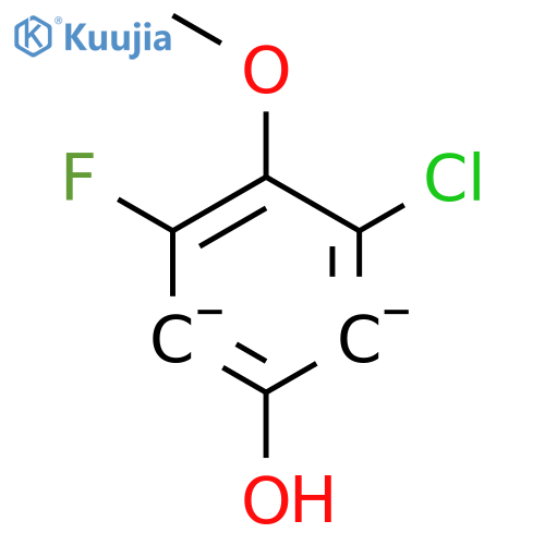 3-Chloro-5-fluoro-4-methoxyphenol structure