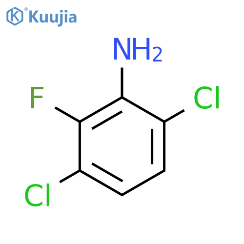 3,6-dichloro-2-fluoro-aniline structure