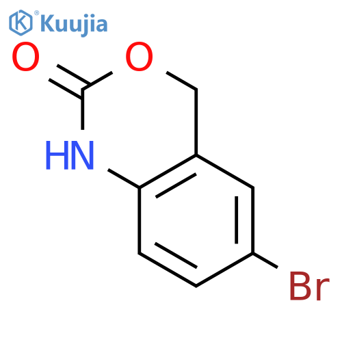 6-bromo-2,4-dihydro-1H-3,1-benzoxazin-2-one structure
